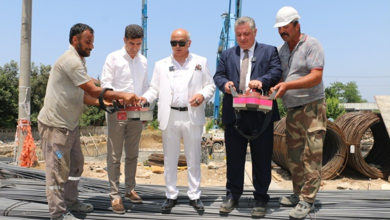 KUDU İNŞAAT'TAN DEV TEMEL ATMA TÖRENİ