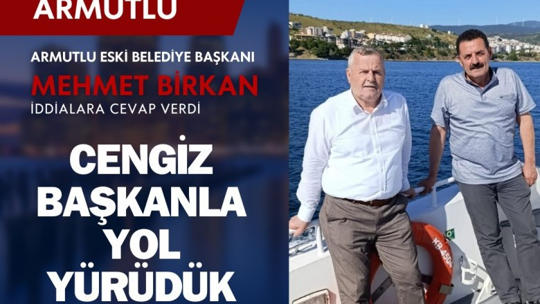 MEHMET BİRKAN İDDİALARA CEVAP VERDİ