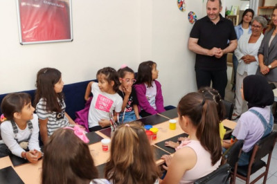 TUTUK ÇİFTİ ÇOCUKLARIN MUTLULUKLARINA ORTAK OLDU