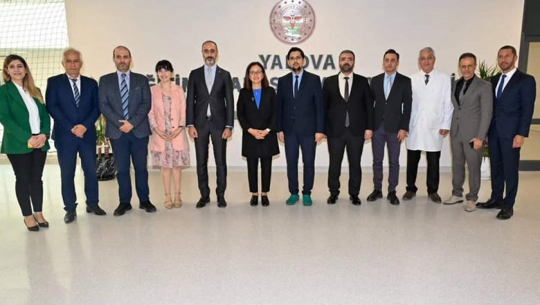 VALİ KAYA'DAN HASTANEYE ZİYARET