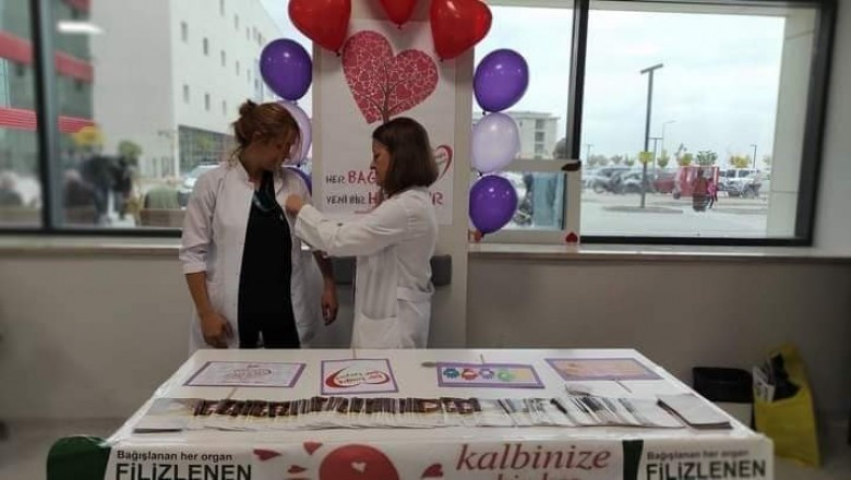 YALOVA DEVLET HASTANESİ'NDE "BİR BAĞIŞ BİR HAYAT" ETKİNLİĞİ