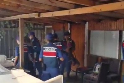 Yalova'da katil zanlısına nefes kesen operasyon kamerada