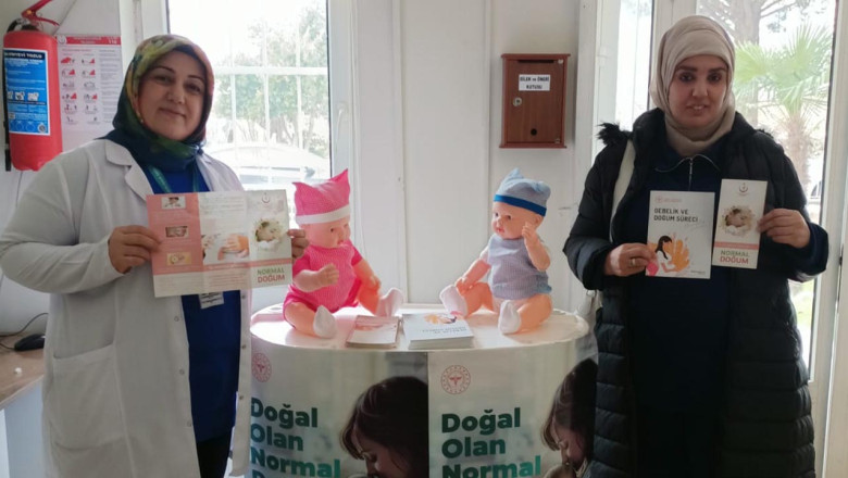 Yalova’da Normal Doğum İçin Bilgilendirme Çalışmaları Sürüyor