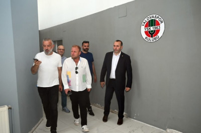 YALOVASPOR TESİSLERİ, YALOVA’YA YAKIŞIR ŞEKİLDE YENİLENİYOR