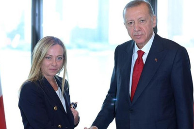 SON DAKİKA HABERİ: Cumhurbaşkanı Erdoğan, İtalya Başbakanı Meloni ile görüştü