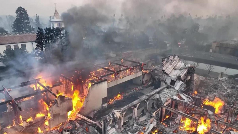 ABD'deki yangın felaketi sürüyor | Yalova Nedio Haber Ajansı