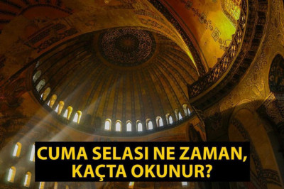 CUMA SELASI ZAMANI: Cuma selası ne zaman, saat kaçta başlar? Cuma selası ezandan kaç dakika önce okunur?