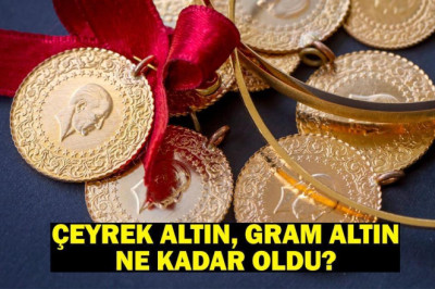 Hafta Sonu Altın Fiyatları 11 Ocak 2025: Çeyrek Altın ve Gram Altın Ne Kadar Oldu? Altında Yukarı Yönlü Hareketlilik!