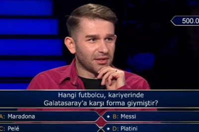 Hangi futbolcu kariyerinde Galatasaray'a karşı forma giymiştir? Platini, Messi..