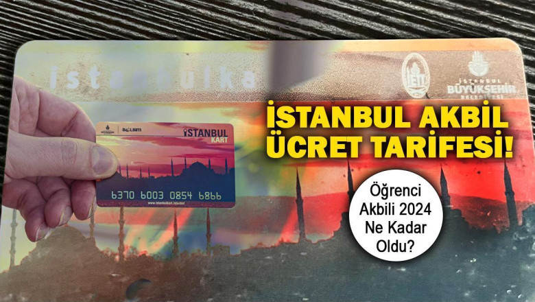 İstanbul toplu ulaşım ücret tarifesi (öğrenci, tam aylık) 2025! İETT, metro, metrobüs, Marmaray ne kadar, kaç TL basıyor?