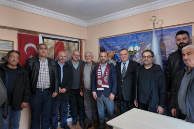 Yalova Ak Parti İl Başkanı Umut Güçlü, Yalova Tokatlılar Derneği'ni Ziyaret Etti