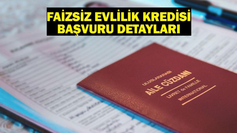 FAİZSİZ EVLİLİK KREDİSİ BAŞVURU e-DEVLET: 150 bin TL evlilik kredisi başvurusu 2025 nereden, nasıl yapılır?