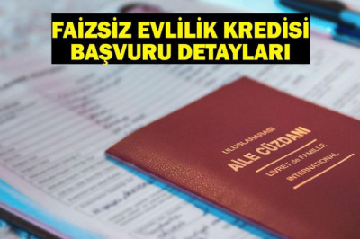 FAİZSİZ EVLİLİK KREDİSİ BAŞVURU e-DEVLET: 150 bin TL evlilik kredisi başvurusu 2025 nereden, nasıl yapılır?