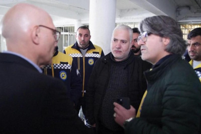 BM yetkilisi Sednaya Hapishanesi'ne gitti