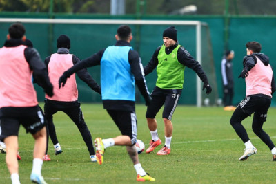 Beşiktaş, Samsunspor maçı hazırlıklarını sürdürdü