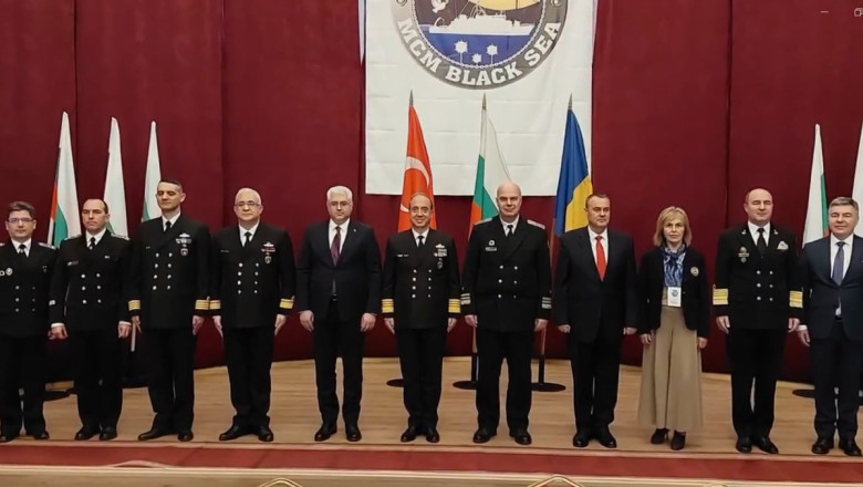 'Mayın Karşı Tedbirleri Karadeniz' görev grubu komutası, Bulgaristan'a devredildi