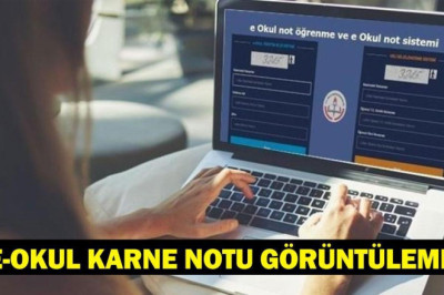 e-OKUL KARNE NOTU GÖRÜNTÜLEME MEB.GOV.TR! e Karne Nasıl Bakılır 2025? e-Okul Öğrenci Girişi ve Karne Görüşü Sorgulama