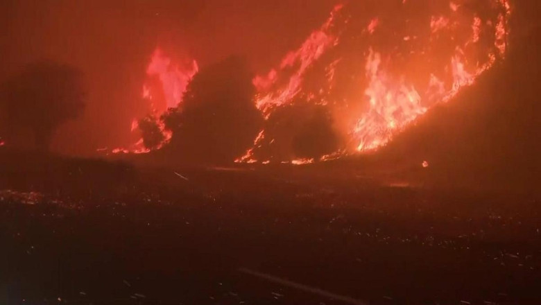 VİDEOLAR PAYLAŞILDI | Los Angeles'taki elektrik şirketine dava açıldı