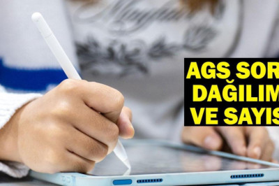AGS KONU DAĞILIMI VE SORU SAYISI: MEB AGS'de 2025 Hangi Konular Var?