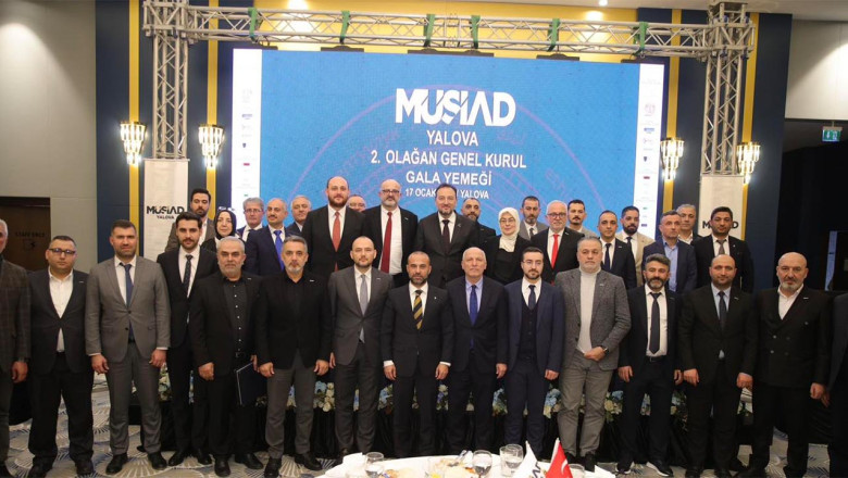 AK Parti Yalova’dan MÜSİAD Yalova Şubesi Olağan Genel Kuruluna Katılım!