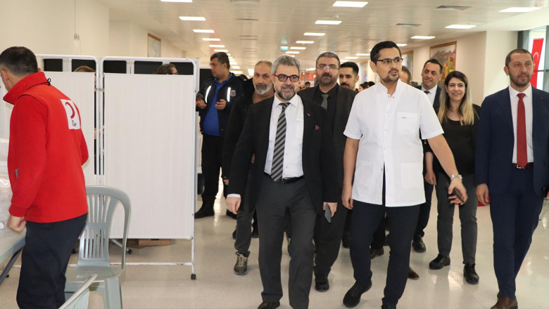 Müdür Kaşıkcı, Kan Bağışına Destek Verdi