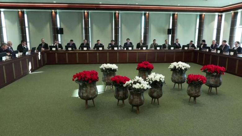 Türk Devletleri Heyeti Ankara'da