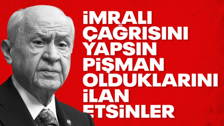 Devlet Bahçeli, DEM heyetinin İmralı görüşmesine değindi: Çağrı bir an önce yapılsın