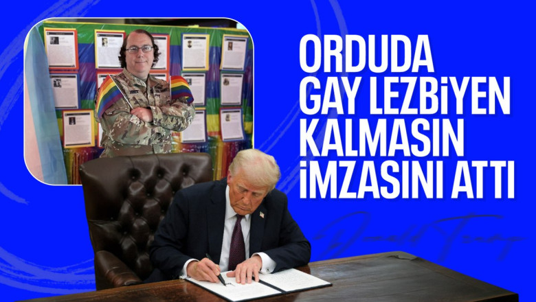 Donald Trump, transların orduya katılmasını engelleyen kararnameyi imzaladı