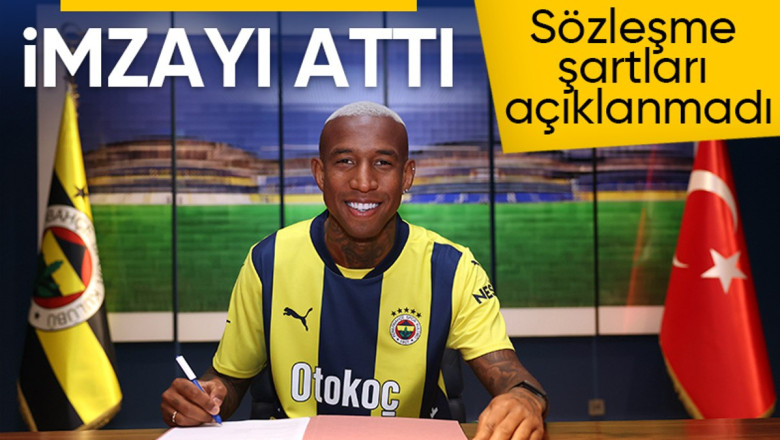 Fenerbahçe, Anderson Talisca ile sözleşme imzaladı