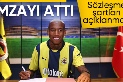 Fenerbahçe, Anderson Talisca ile sözleşme imzaladı