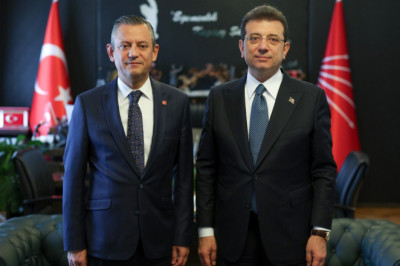 Özgür Özel ve Ekrem İmamoğlu Ankara'da görüştü