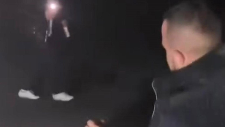 Sakarya'da domuza işkence eden alkollü şahıslar yakalandı