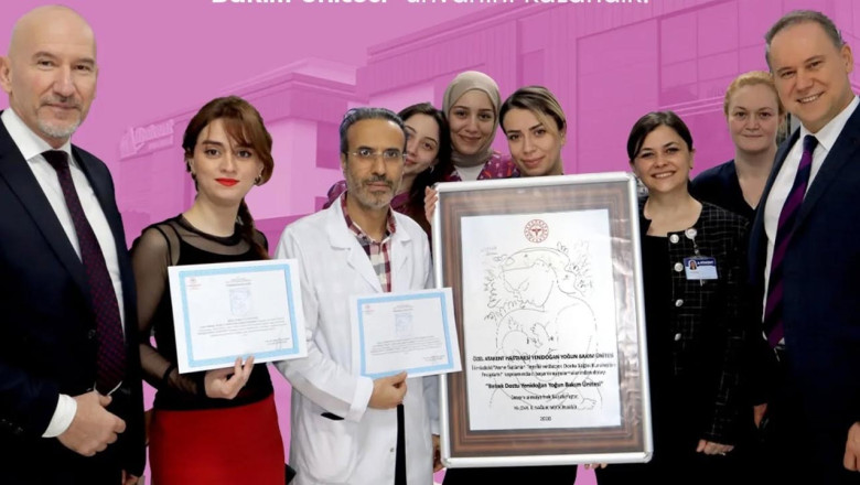 “Bebek Dostu Yenidoğan Yoğun Bakım Ünitesi” Unvanını Kazandılar