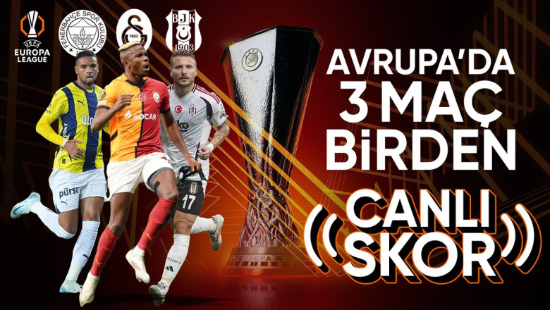 UEFA Avrupa Ligi'nde kader gecesi: Temsilcilerimiz tur için sahada