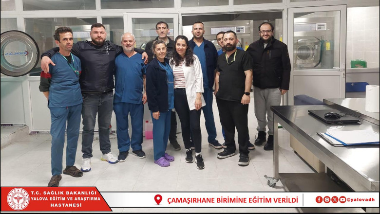 Çamaşırhane Birimine Eğitim!