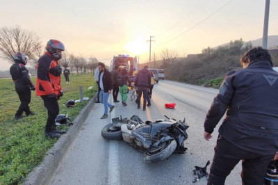 Yalova-Bursa Karayolu’nda Feci Kaza