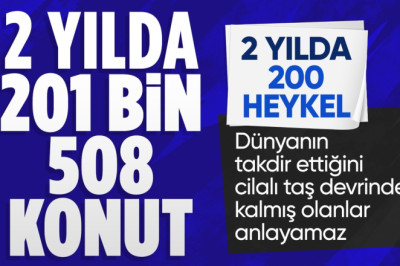 Deprem bölgesinde 201 bin 508 konut hak sahiplerine teslim edildi