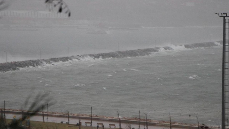 Meteorolojiden Marmara için fırtına uyarısı