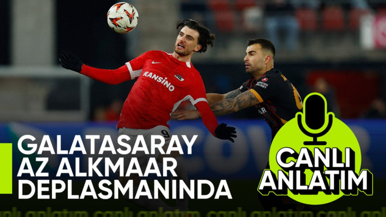 AZ Alkmaar - Galatasaray - CANLI SKOR