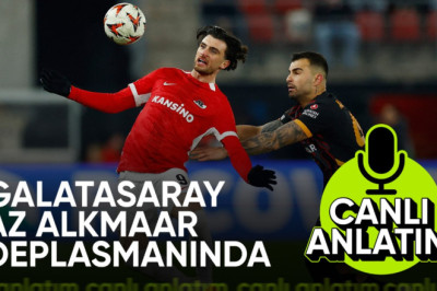 AZ Alkmaar - Galatasaray - CANLI SKOR