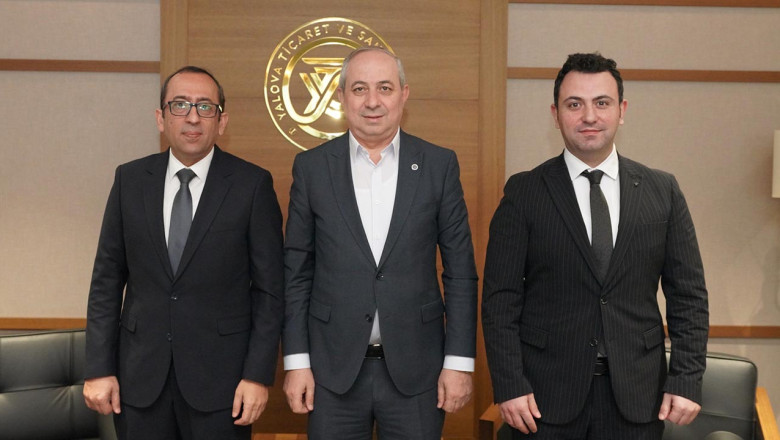 Başkan Demiryürek Halk Yalova Şube Müdürü’nü Ağırladı