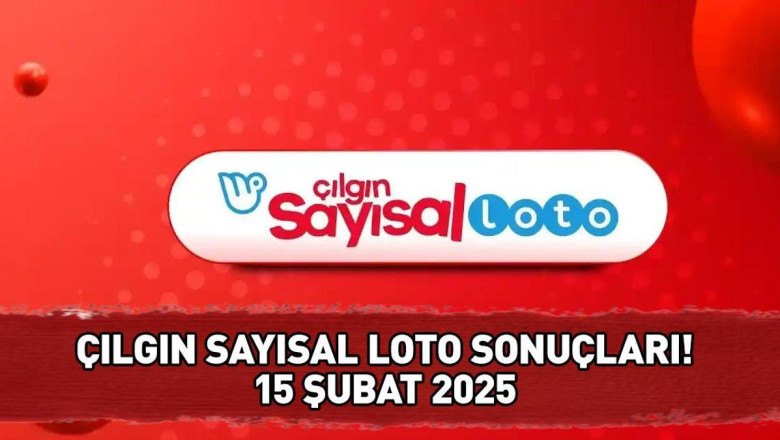 ÇILGIN SAYISAL LOTO SONUÇLARI AÇIKLANDI 15 ŞUBAT 2025 |  Çılgın Sayısal Loto sonuçları nasıl öğrenilir? 599.642.868,45 TL büyük ikramiye devretti!