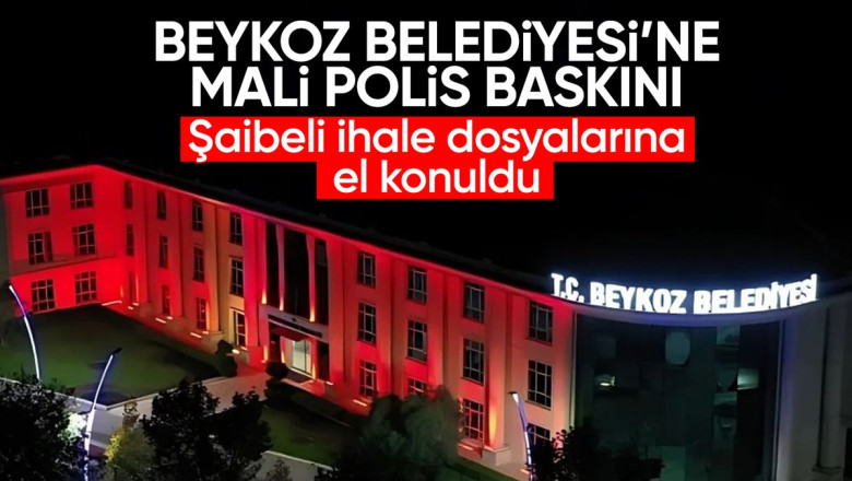 CHP'li Beykoz Belediyesi'nde ihale dosyalarına el koyuldu