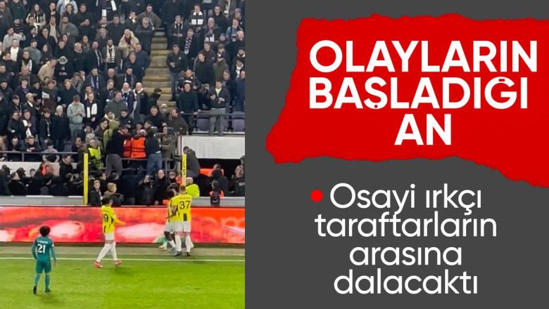 Anderlecht - Fenerbahçe maçı neden durduruldu?