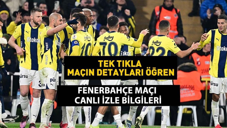 ANLIK! Fenerbahçe Anderlecht canlı izle! Anderlecht Fenerbahçe maçı izle! TRT 1 Canlı Yayın (Şifresiz & Kesintisiz HD)