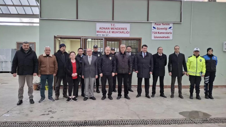 Müdür Bitirik Mahalle Muhtarını Ziyaret Etti