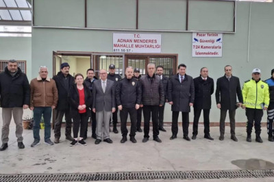 Müdür Bitirik Mahalle Muhtarını Ziyaret Etti