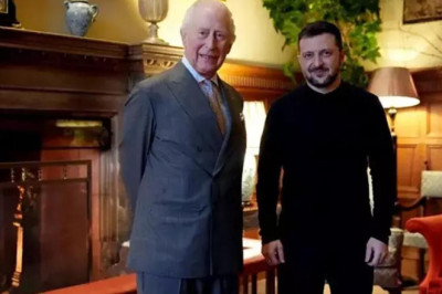 İngiltere Kralı 3. Charles, Ukrayna Devlet Başkanı Zelenskiy ile görüştü