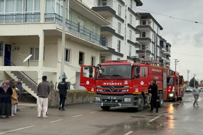 Aksaray'da yemeği iftar saatine yetiştirmeye çalışan kadın canından oluyordu