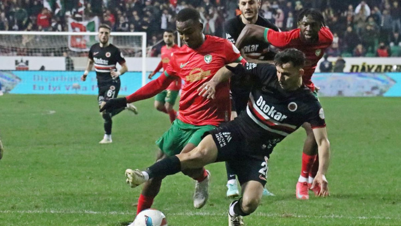 Amed Sportif Faaliyetler - Gençlerbirliği: 1-1